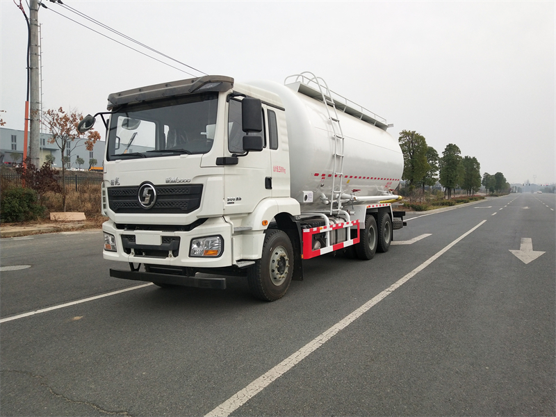 28方陜汽德龍6X4干混砂漿車